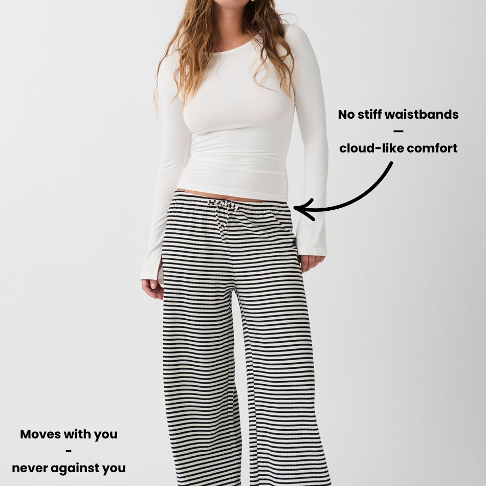 The Weekend Getaway Striped Pants