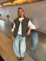 The Trust Fund Bouclé Vest