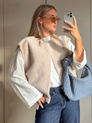 The Trust Fund Bouclé Vest