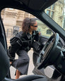 The Rebel Spirit Oversized Contrast Jacket