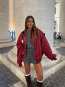 The Rebel Spirit Oversized Contrast Jacket